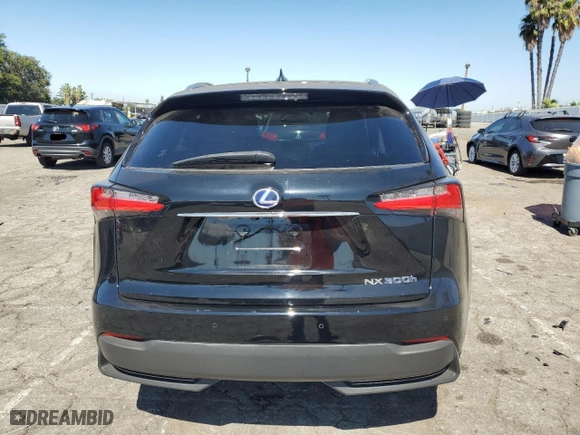 2015 Lexus NX 300h with VIN JTJBJRBZXF2013595, listed as a Copart auction lot 60774634 with 68,122 mi miles and Salvage Title. Bid and sale history available at carsss.com. Image 6.