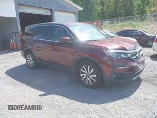 2020 Honda Pilot EX-L z VIN 5FNYF6H50LB028925, wystawiony jako IAAI lot #42123129 z przebiegiem 68 855 mil mil oraz . Historia ofert i sprzedaży dostępna na DreamBid. Obrazek 1.