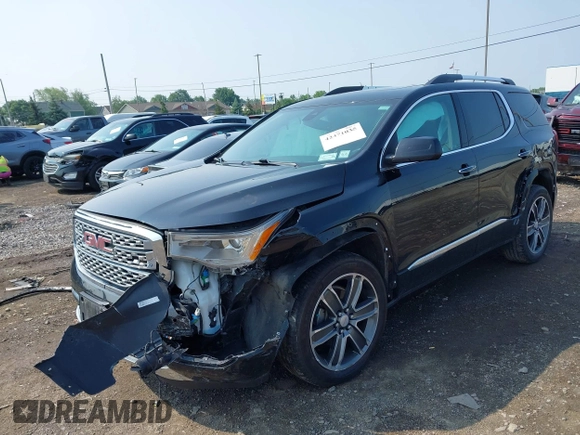 2019 GMC Acadia Denali with VIN 1GKKNXLS0KZ157191, listed as a IAAI auction lot 42471035 with 55,736 mi miles and . Bid and sale history available at DreamBid. Image 2.
