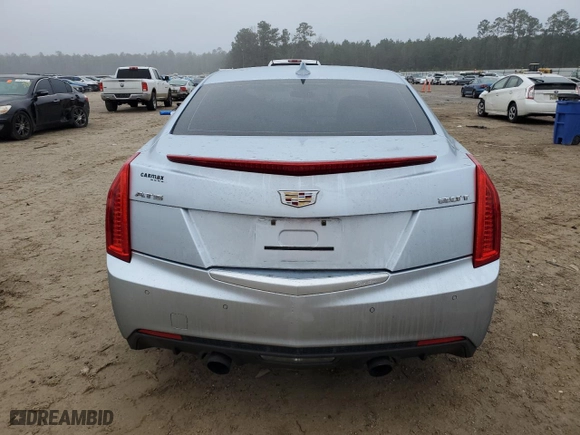 2017 Cadillac ATS Sedan Luxury RWD with VIN 1G6AB5RX8H0157611, listed as a Copart auction lot 45096355 with 53,633 mi miles and Salvage Title. Bid and sale history available at carsss.com. Image 6.
