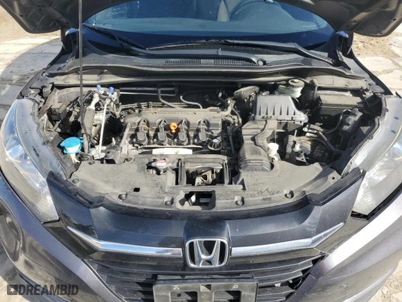 2017 Honda HR-V EX with VIN 3CZRU5H54HG703997, listed as a Copart auction lot 47996235 with 99,370 mi miles and Salvage Title. Bid and sale history available at carsss.com. Image 12.