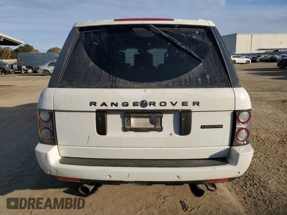 2012 Land Rover Range Rover SC with VIN SALMF1E40CA383009, listed as a Copart auction lot 50102045 with 97,879 mi miles and Clean title. Bid and sale history available at DreamBid. Image 6.