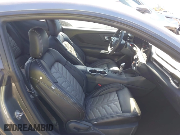 2024 Ford Mustang EcoBoost with VIN 1FA6P8THXR5110680, listed as a IAAI auction lot 42598400 with 21,221 mi miles and . Bid and sale history available at DreamBid. Image 8.