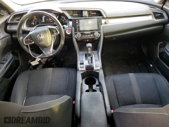 2017 Honda Civic Sedan EX-T with VIN 2HGFC1F46HH108620, listed as a Copart auction lot 45009485 with 340,659 mi miles and Salvage Title. Bid and sale history available at carsss.com. Image 8.