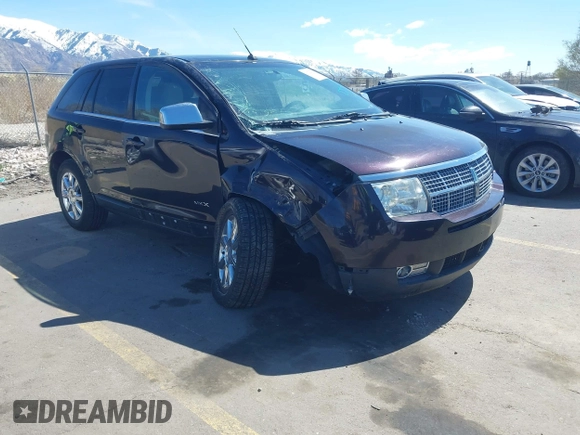 2007 Lincoln MKX with VIN 2LMDU88C47BJ35221, listed as a IAAI auction lot 41974785 with 160,257 mi miles. Bid and sale history available at carsss.com. Image 1.
