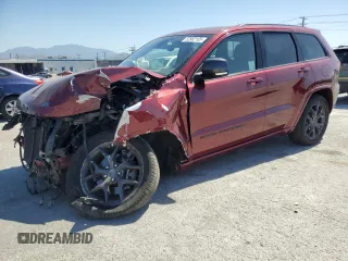 2021 Jeep Grand Cherokee Limited X with VIN 1C4RJEBG0MC714727, listed as a Copart auction lot 52962165 with 32,411 mi miles and Salvage title. Bid and sale history available at DreamBid. Image 1.