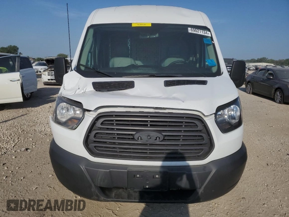 2018 Ford Transit with VIN 1FTYE1CM6JKB40228, listed as a Copart auction lot 69021134 with Not Provided miles and Clean Title. Bid and sale history available at DreamBid. Image 5.