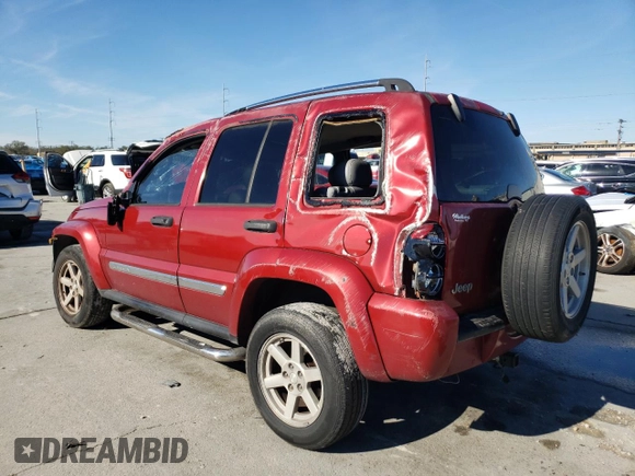 2006 Jeep Liberty Limited with VIN 1J8GK58KX6W108829, listed as a Copart auction lot 88802645 with 178,075 mi miles and Salvage title. Bid and sale history available at DreamBid. Image 2.