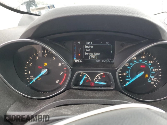 2016 Ford Escape SE z VIN 1FMCU9G97GUC12743, wystawiony jako Copart lot #56578935 z przebiegiem 150 574 mil mil oraz Tytuł czysty. Historia ofert i sprzedaży dostępna na DreamBid. Obrazek 9.
