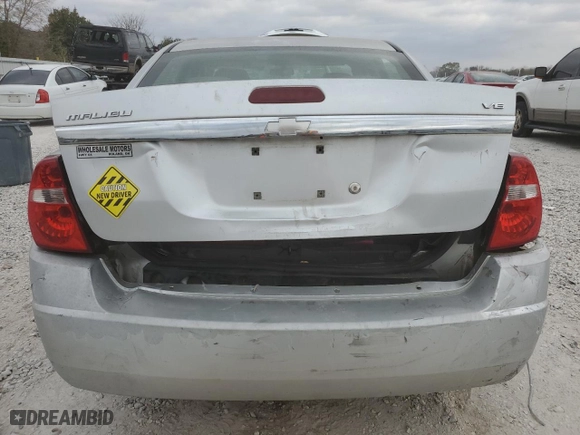 2005 Chevrolet Malibu with VIN 1G1ZS54865F161416, listed as a Copart auction lot 77783204 with 217,757 mi miles and Clean Title. Bid and sale history available at carsss.com. Image 6.
