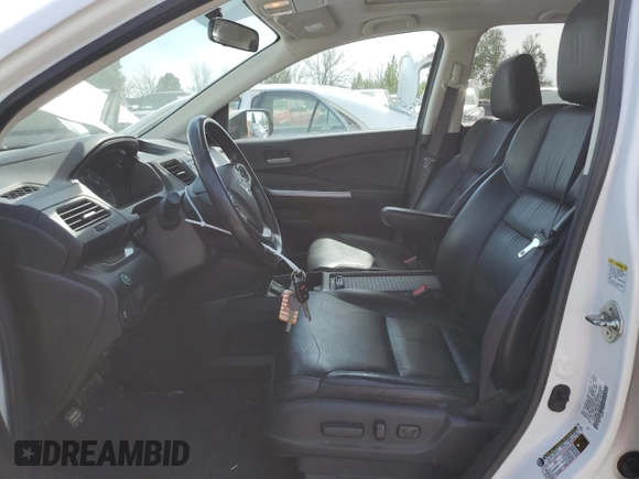 2013 Honda CR-V EX-L with VIN 5J6RM4H75DL001647, listed as a Copart auction lot 54002075 with 128,142 mi miles and Clean Title. Bid and sale history available at carsss.com. Image 7.