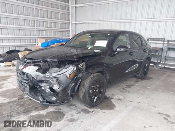 2023 Honda HR-V Sport with VIN 3CZRZ1H55PM736372, listed as a IAAI auction lot 41653693 with 24,553 mi miles. Bid and sale history available at carsss.com. Image 17.