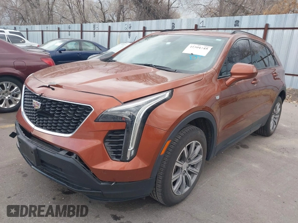 2020 Cadillac XT4 AWD Sport with VIN 1GYFZFR41LF132575, listed as a IAAI auction lot 41504745 with 73,966 mi miles and . Bid and sale history available at carsss.com. Image 17.