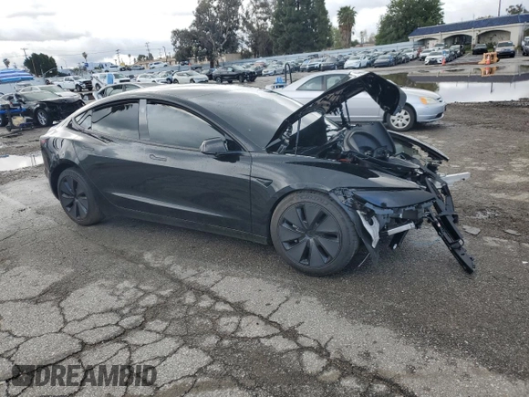 2025 Tesla Model 3 Long Range с VIN 5YJ3E1EA2SF907679, выставлен на аукционе Copart как лот 48718815 с пробегом Не указан миль и Списание • Salvage title. История ставок и продаж доступна на DreamBid. Изображение 1.