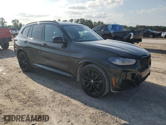 2023 BMW X3 sDrive30i z VIN 5UX43DP05P9P87523, wystawiony jako Copart lot #56310965 z przebiegiem 24 834 mil mil oraz Szkoda całkowita • Salvage title. Historia ofert i sprzedaży dostępna na DreamBid. Obrazek 4.