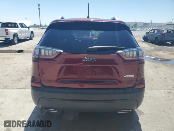 2021 Jeep Cherokee Latitude Lux z VIN 1C4PJLMX4MD112156, wystawiony jako Copart lot #53464955 z przebiegiem 11 822 mil mil oraz Nie do naprawy • Non repairable. Historia ofert i sprzedaży dostępna na DreamBid. Obrazek 6.