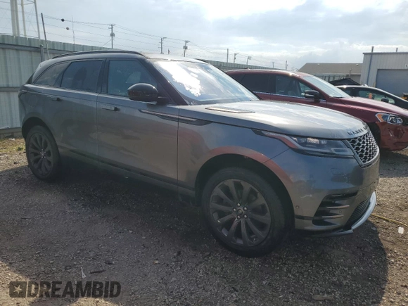 2018 Land Rover Range Rover Velar R-Dynamic SE with VIN SALYL2RX0JA735569, listed as a Copart auction lot 56007765 with 60,711 mi miles and Salvage title. Bid and sale history available at DreamBid. Image 4.