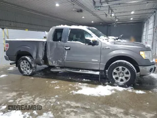 2014 Ford F-150 XL with VIN 1FTFX1ET5EKF41992, listed as a Copart auction lot 44199065 with 101,333 mi miles and Salvage Title. Bid and sale history available at carsss.com. Image 4.