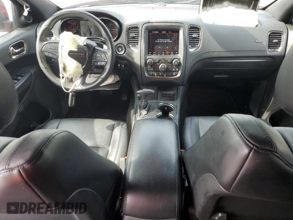 2019 Dodge Durango GT Plus with VIN 1C4RDJDG2KC633772, listed as a Copart auction lot 56954625 with 76,799 mi miles and Salvage title. Bid and sale history available at DreamBid. Image 8.
