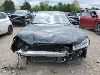 2017 Audi A8 with VIN WAU44AFD1HN017391, listed as a Copart auction lot 54144125 with 48,183 mi miles and Salvage title. Bid and sale history available at DreamBid. Image 5.