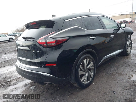 2019 Nissan Murano SL with VIN 5N1AZ2MS5KN142508, listed as a IAAI auction lot 42065451 with 111,546 mi miles and . Bid and sale history available at DreamBid. Image 4.