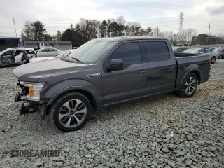 2019 Ford F-150 XL with VIN 1FTEW1C54KKC39558, listed as a Copart auction lot 46695815 with 146,507 mi miles and Salvage Title. Bid and sale history available at carsss.com. Image 1.
