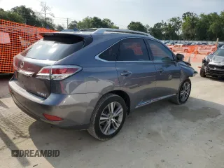 2015 Lexus RX 350 z VIN 2T2ZK1BA8FC204603, wystawiony jako Copart lot #58795415 z przebiegiem 161 295 mil mil oraz Szkoda całkowita • Salvage title. Historia ofert i sprzedaży dostępna na DreamBid. Obrazek 3.