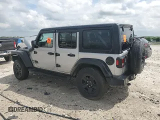 2018 Jeep Wrangler Unlimited Sport z VIN 1C4HJXDG6JW258540, wystawiony jako Copart lot #56636335 z przebiegiem Nie podano mil oraz Czysty tytuł • Clean title. Historia ofert i sprzedaży dostępna na DreamBid. Obrazek 2.