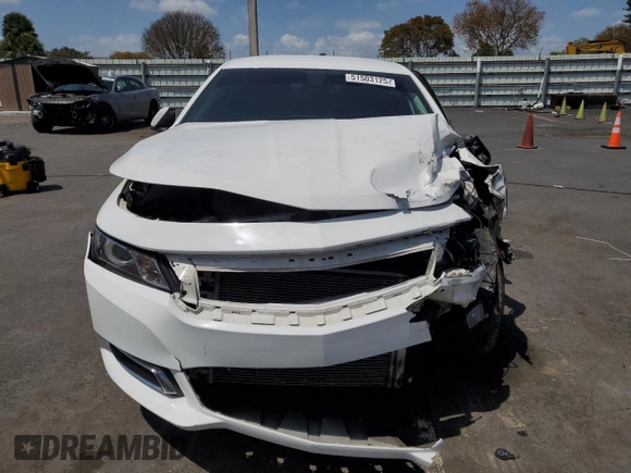 2017 Chevrolet Impala LT with VIN 2G1105S39H9114050, listed as a Copart auction lot 51503125 with 89,227 mi miles and Salvage Title. Bid and sale history available at DreamBid. Image 5.