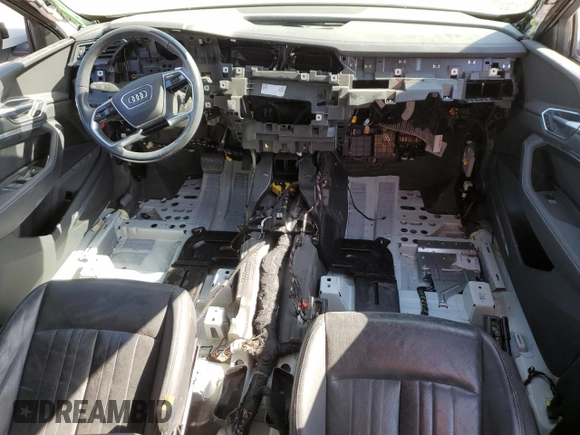 2023 Audi e-tron Premium Plus with VIN WA1LAAGEXPB011100, listed as a Copart auction lot 54008815 with Not provided miles and Salvage title. Bid and sale history available at DreamBid. Image 8.