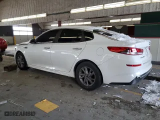 2020 Kia Optima LX with VIN 5XXGT4L39LG419227, listed as a Copart auction lot 45553685 with 103,730 mi miles and Salvage Title. Bid and sale history available at carsss.com. Image 2.