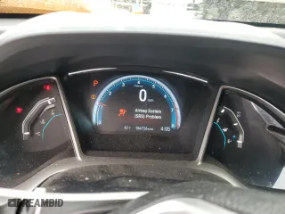 2016 Honda Civic Sedan EX with VIN 2HGFC2F7XGH551464, listed as a Copart auction lot 41768795 with 66,736 mi miles and Salvage Title. Bid and sale history available at carsss.com. Image 9.
