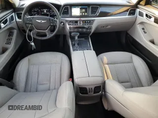 2018 Genesis G80 3.8L with VIN KMHGN4JE7JU270592, listed as a Copart auction lot 77489614 with 42,791 mi miles and Salvage Title. Bid and sale history available at carsss.com. Image 8.