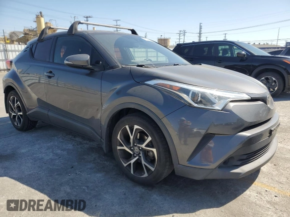 2018 Toyota C-HR XLE with VIN NMTKHMBX8JR053707, listed as a Copart auction lot 57264925 with 78,812 mi miles and Salvage title. Bid and sale history available at DreamBid. Image 4.
