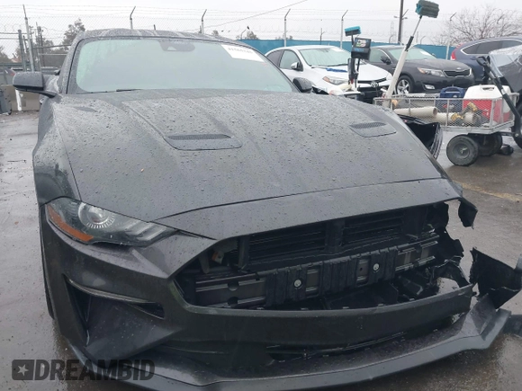 2023 Ford Mustang EcoBoost with VIN 1FA6P8TH8P5111792, listed as a IAAI auction lot 41565345 with 42,906 mi miles. Bid and sale history available at carsss.com. Image 13.