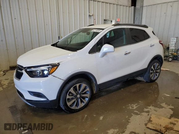 2021 Buick Encore Preferred with VIN KL4CJESBXMB328326, listed as a Copart auction lot 52178295 with 31,384 mi miles and Salvage Title. Bid and sale history available at carsss.com. Image 1.