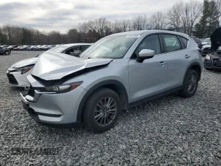 2018 Mazda CX-5 Sport with VIN JM3KFBBMXJ0455904, listed as a Copart auction lot 49449095 with 116,673 mi miles and Salvage Title. Bid and sale history available at carsss.com. Image 1.