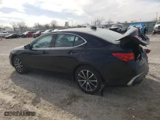 2019 Acura TLX with VIN 19UUB3F3XKA007163, listed as a Copart auction lot 45085364 with 134,683 mi miles and Salvage Title. Bid and sale history available at carsss.com. Image 2.