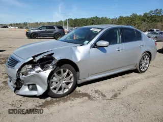 2012 Infiniti G37 Sedan Journey with VIN JN1CV6APXCM934681, listed as a Copart auction lot 49583055 with 87,475 mi miles and Salvage Title. Bid and sale history available at carsss.com. Image 1.