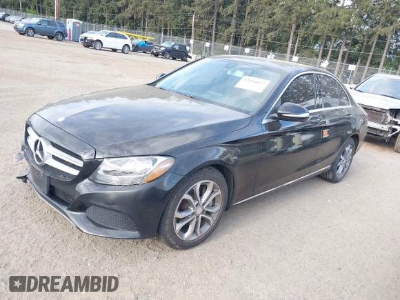 2015 Mercedes-Benz C 300 with VIN 55SWF4JB5FU058307, listed as a IAAI auction lot 42184657 with 95,428 mi miles and . Bid and sale history available at DreamBid. Image 17.