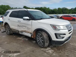 2016 Ford Explorer Platinum с VIN 1FM5K8HT3GGC30965, выставлен на аукционе Copart как лот 58735995 с пробегом 105 703 миль миль и Списание • Salvage title. История ставок и продаж доступна на DreamBid. Изображение 4.