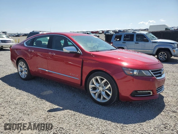 2014 Chevrolet Impala LTZ with VIN 2G1145SL5E9212282, listed as a Copart auction lot 52593355 with 97,099 mi miles and Salvage Title. Bid and sale history available at DreamBid. Image 4.