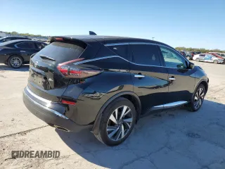 2024 Nissan Murano SL z VIN 5N1AZ2CJ0RC113044, wystawiony jako Copart lot #80896484 z przebiegiem 14 502 mil mil oraz Szkoda całkowita • Salvage title. Historia ofert i sprzedaży dostępna na DreamBid. Obrazek 3.