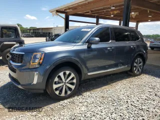 2022 Kia Telluride EX with VIN 5XYP34HC5NG299630, listed as a Copart auction lot 55472225 with 33,322 mi miles and Salvage title. Bid and sale history available at DreamBid. Image 1.