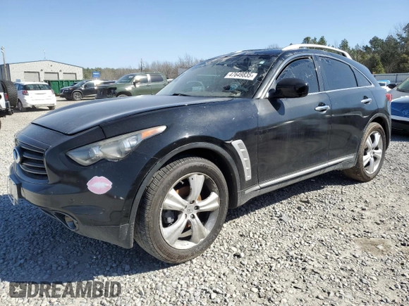 2010 Infiniti FX with VIN JN8AS1MU0AM802905, listed as a Copart auction lot 47649835 with Not Provided miles and Clean Title. Bid and sale history available at DreamBid. Image 1.