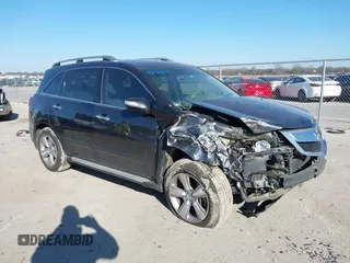 2013 Acura MDX Tech Pkg with VIN 2HNYD2H37DH512951, listed as a IAAI auction lot 41286893 with 107,180 mi miles. Bid and sale history available at carsss.com. Image 6.