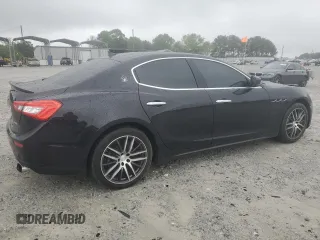 2015 Maserati Ghibli z VIN ZAM57XSA6F1158678, wystawiony jako Copart lot #51920245 z przebiegiem 87 158 mil mil oraz Czysty tytuł • Clean title. Historia ofert i sprzedaży dostępna na DreamBid. Obrazek 3.