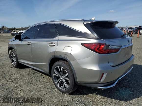 2019 Lexus RX with VIN JTJDGKCA1K2007282, listed as a Copart auction lot 49535815 with 44,857 mi miles and Salvage Title. Bid and sale history available at carsss.com. Image 2.