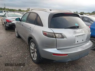 2005 Infiniti FX z VIN JNRAS08W25X207463, wystawiony jako IAAI lot #40895336 z przebiegiem Nie podano mil oraz . Historia ofert i sprzedaży dostępna na DreamBid. Obrazek 3.