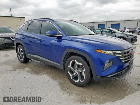 2022 Hyundai Tucson Limited with VIN 5NMJE3AEXNH152313, listed as a Copart auction lot 54249245 with 45,110 mi miles and Clean title. Bid and sale history available at DreamBid. Image 4.